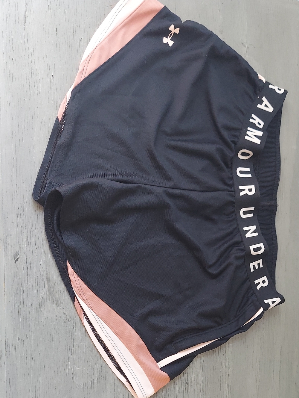 Under Armour HeatGear Logo Waistband Running Shorts Small